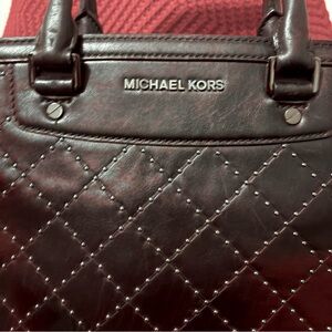 VGD Michael Kors Black Studded Selma